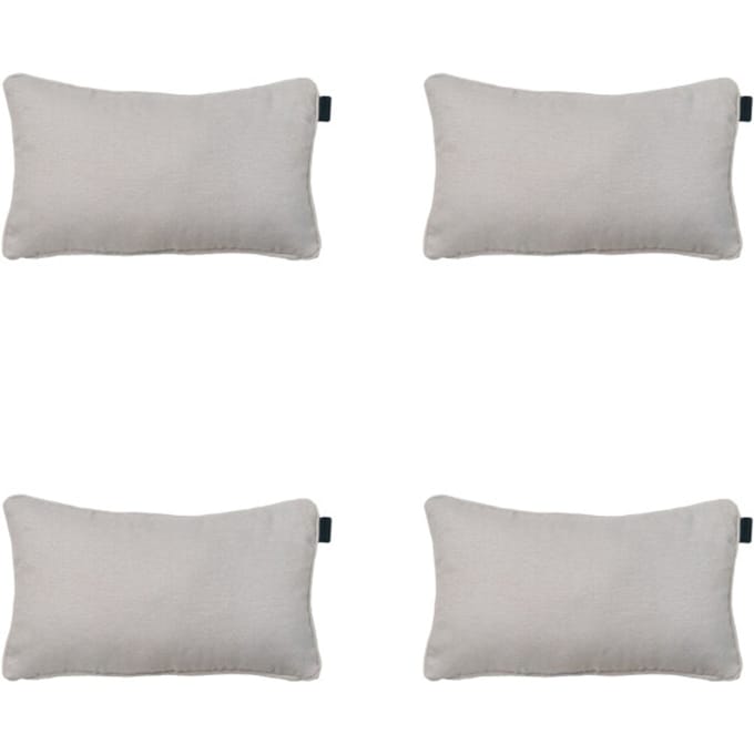 Madison - Sierkussen Napels taupe - Ca. 30x50 cm - Set van 4