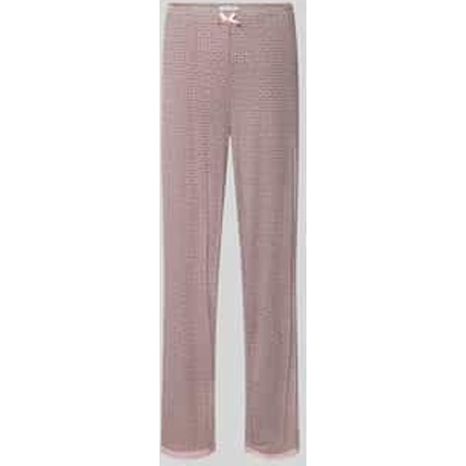 relaxed fit pyjamabroek van viscosemix