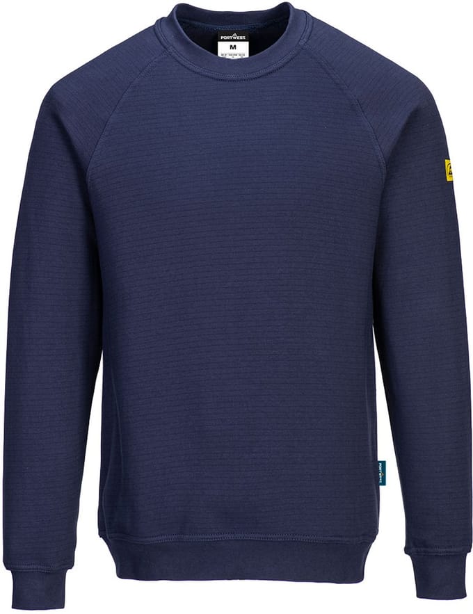 Portwest Anti-statisch ESD Sweatshirt AS24 - Marine - XXL