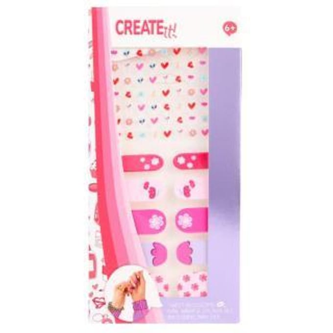 Create it! Nagelsticker Creatie Set Opmaken en sieraden