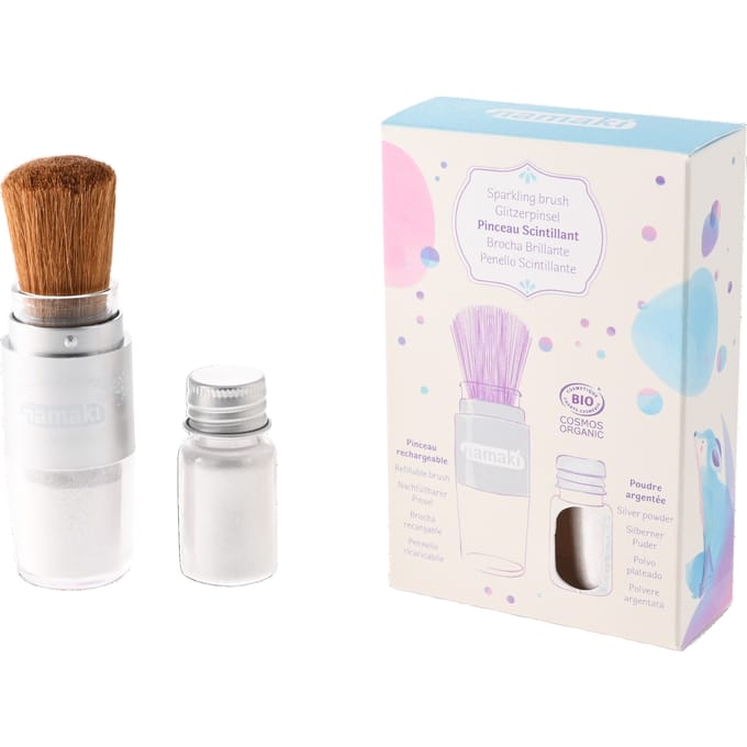 Namaki glitter en magische kwast zilver 3 jr+