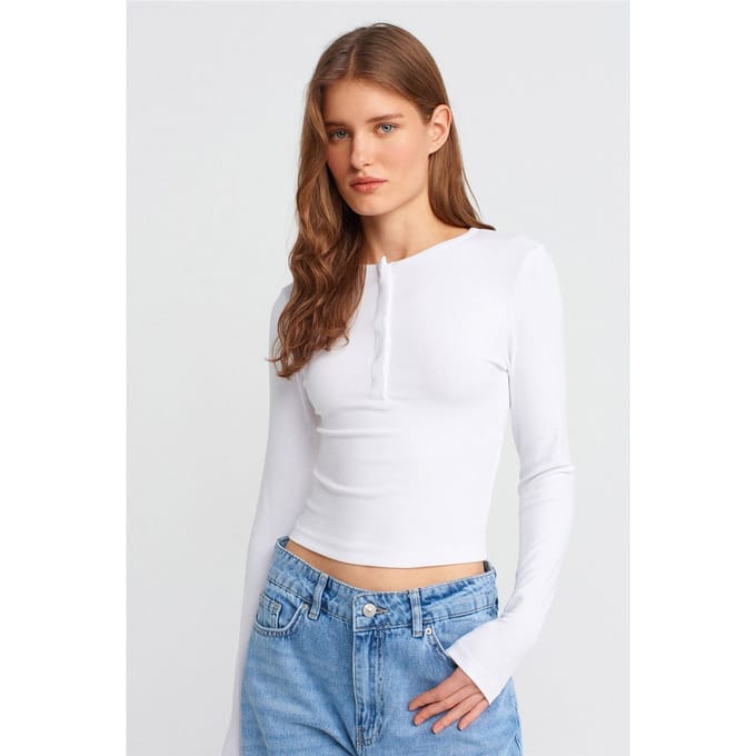 Slim Fit Langarm Jerseystroop