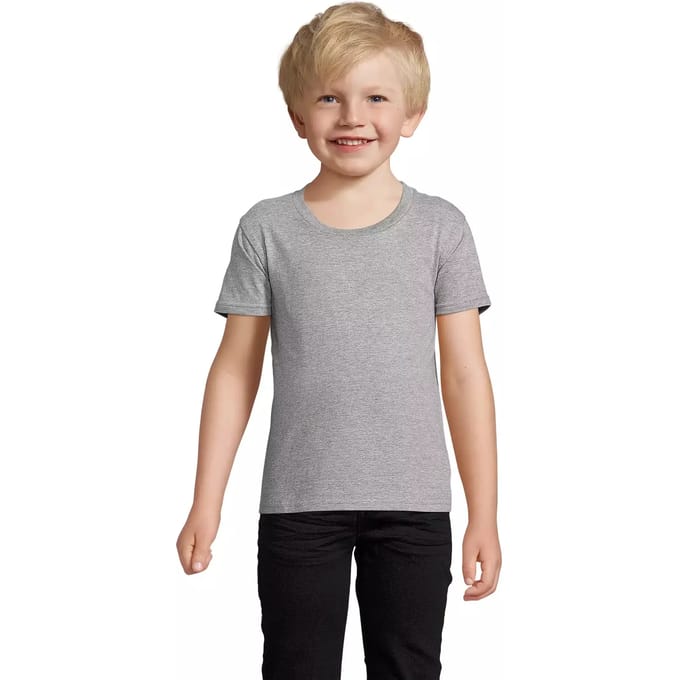 SOL'S Kids´ Crusader T-Shirt L03580 - Grey Melange - 2 years (86/94)