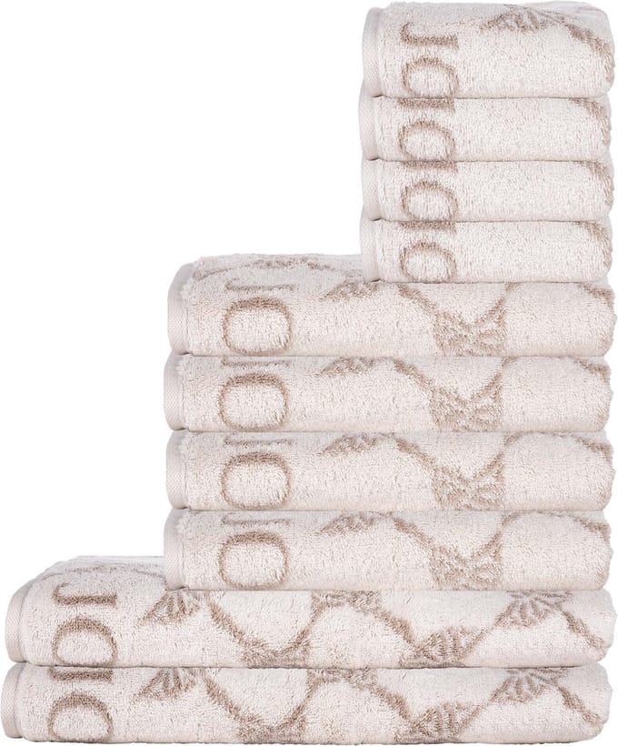 JOOP! Handdoek Een maat, 50x100 Set van 10