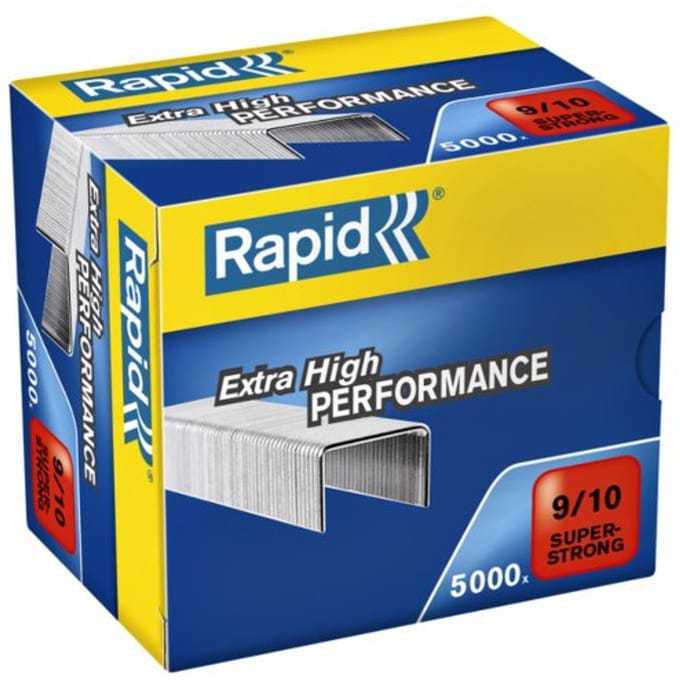 Rapid SuperStrong Nietjes 9/10mm - 5000 stuks - Gegalvaniseerd