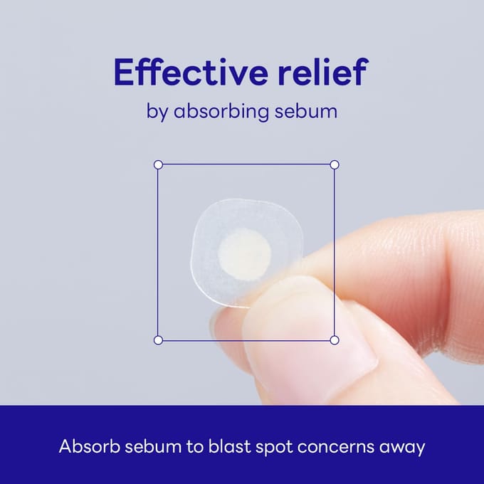[MEDIHEAL] Derma Clear Teatree Trouble Spot-pleister 44EA gray