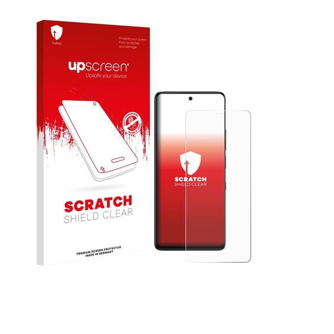 upscreen - Screenprotector voor TCL 60 NxtPaper 4G - Folie Beschermfolie transparant