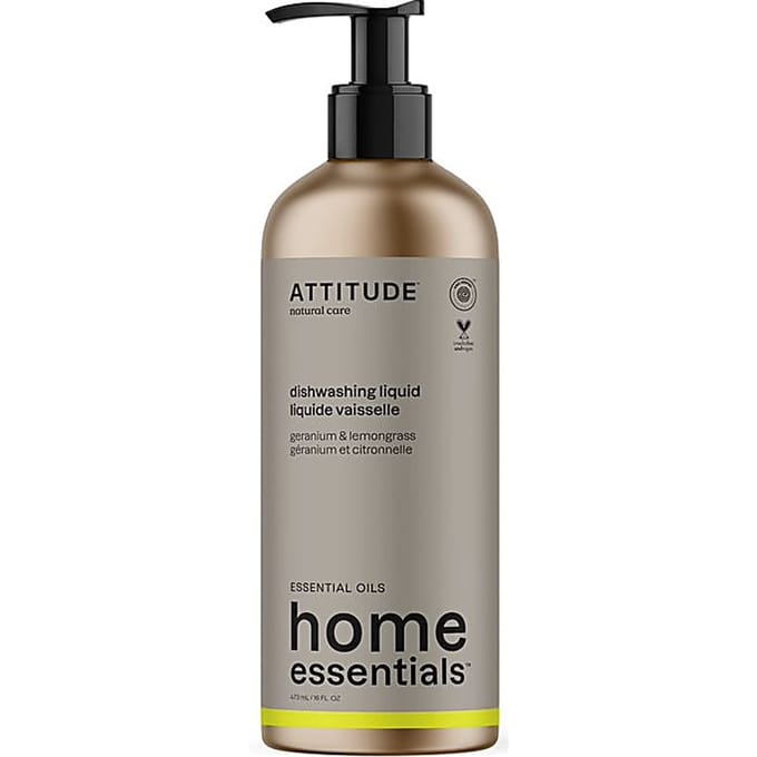 Attitude Afwasmiddel geranium & citroengras 473 Milliliter