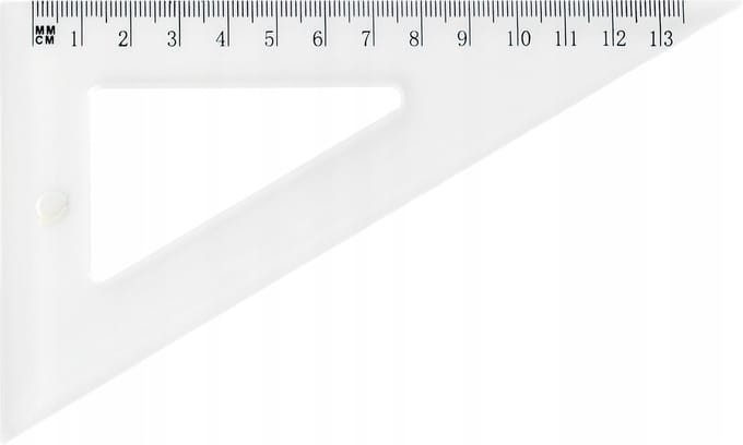 Transparante Winkelhaak 13,5 cm / 60 graden - Grand GR-853T
