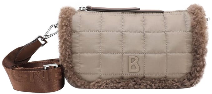 Bogner Schoudertas Bivio Neve Selenay Shoulderbag Taupe Beige