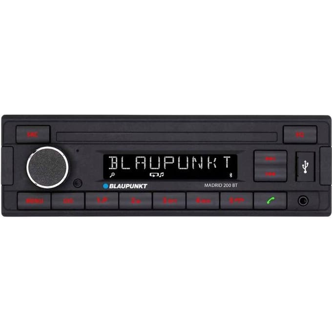Blaupunkt Madrid 200 BT Autoradio enkel DIN Bluetooth handsfree