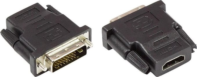 Pro HDMI (F) - 24+1-pins digitale DVI (M) AV / multimedia paneel