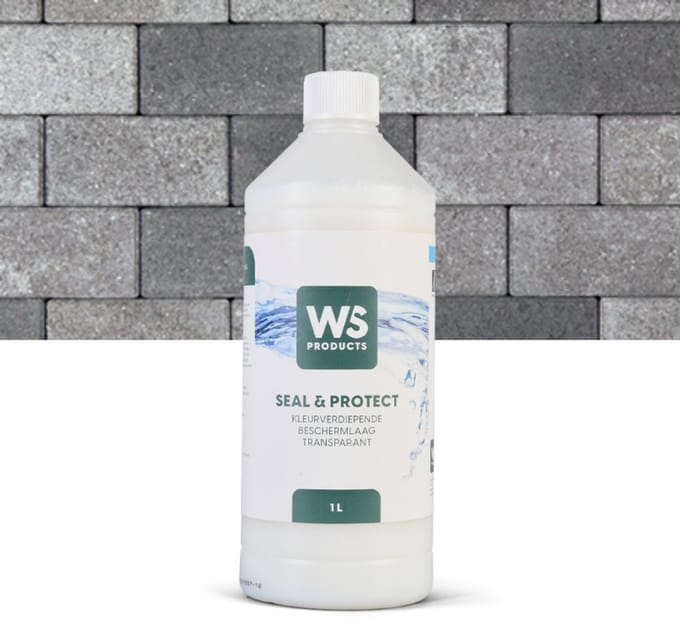 Seal en protect 1L | Steen en beton coating transparant betonverf