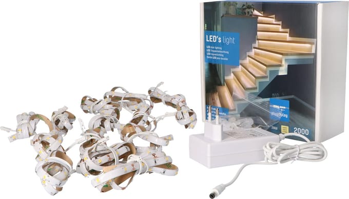 LED trapverlichting met bewegingssensor - 2700K - Dimbaar - 15 x 80 cm led strips