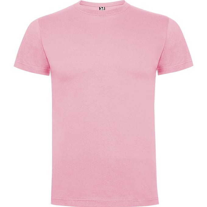 Roly Heren Dogo Premium T-Shirt (Lichtroze)