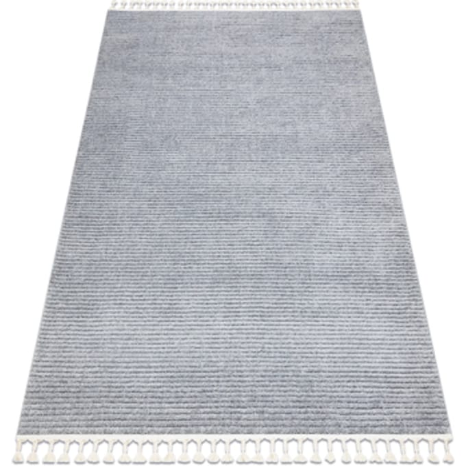 Kleden Rugsx Tapijt SEVILLA PC00B strips , prążki grijs 120x170 cm