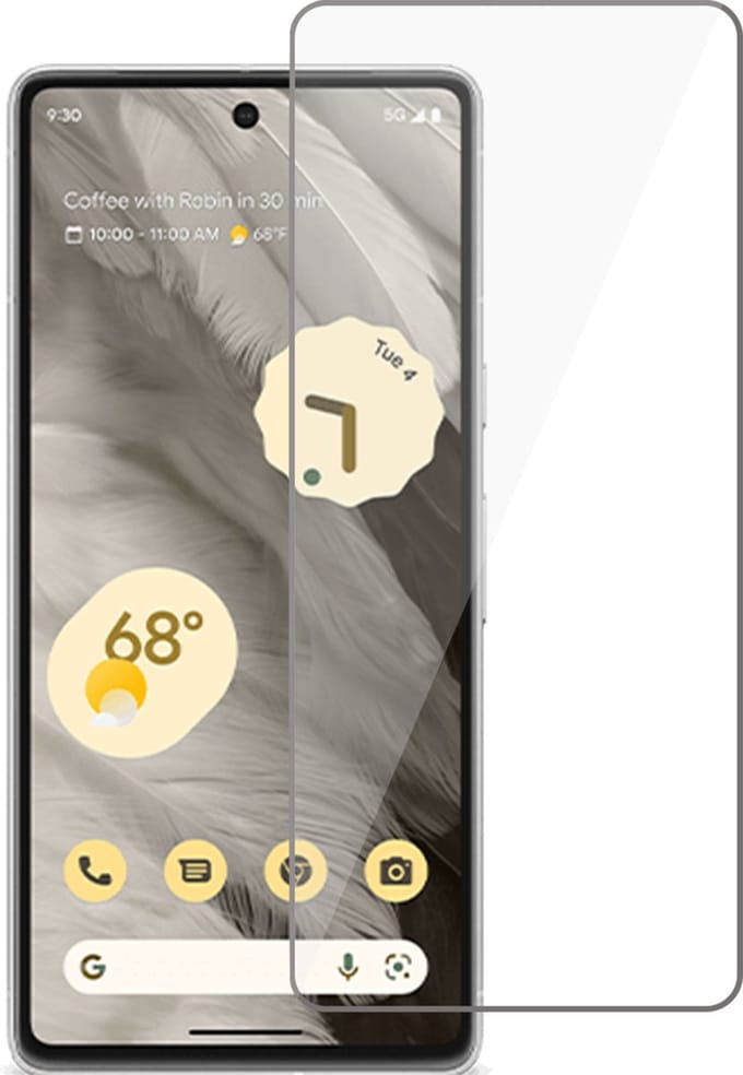 Geschikt voor Google Pixel 7 Screenprotector - Geschikt voor Google Pixel 7 Beschermglas Screen Protector 9H Glas