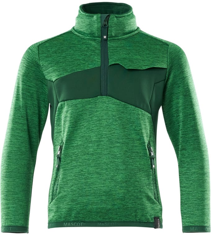 Mascot Accelerate Fleecetrui voor kinderen 18903-316 - helder groen/groen - 128