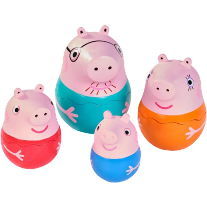 Tomy Toomies Peppa Pig Nesting Family Speelgoed