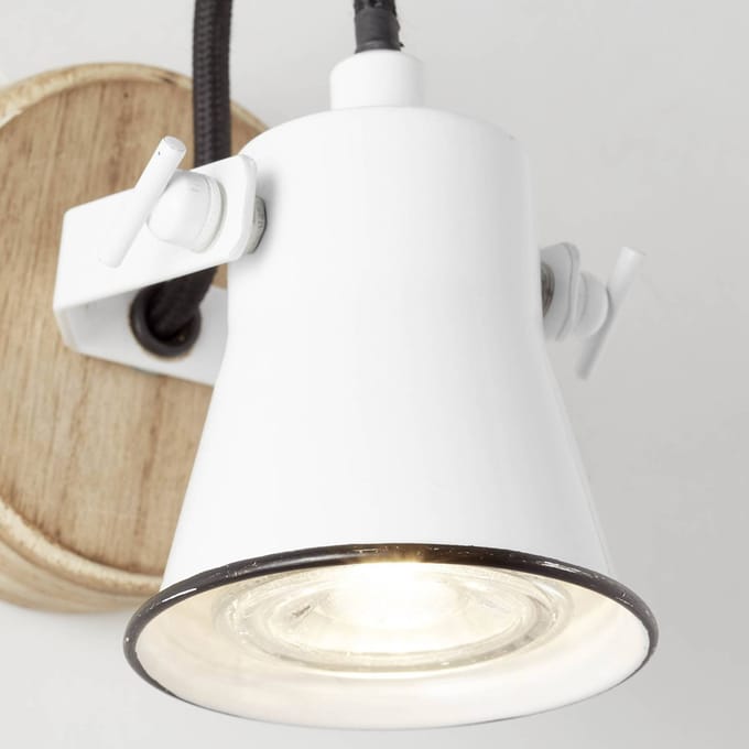 Brilliant SEED - Wandspot - Bruin;Wit