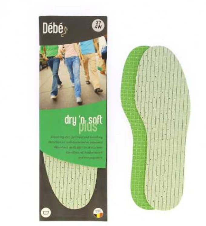 Débé Dry'n Soft Plus Inlegzool 1 Paar | Groen | Maat: 25