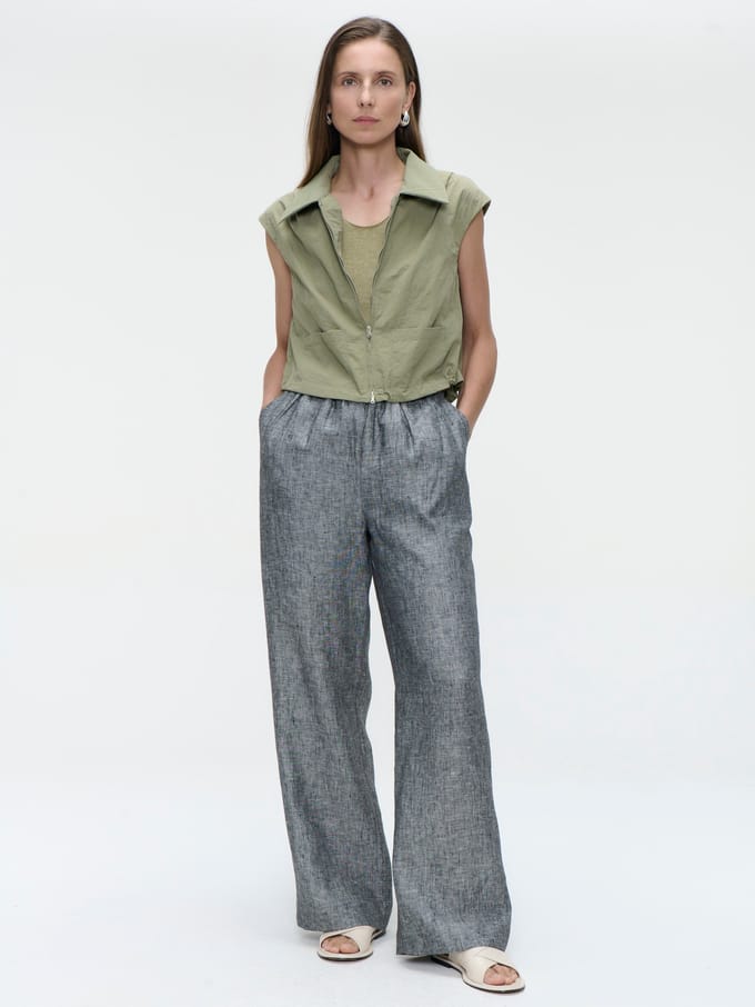 Emiko taffeta jacket | light Army - light Army / L