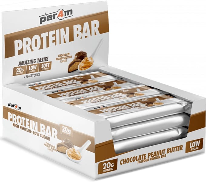 Per4m Protein Bar (12x62g) Chocolate Peanut Butter - Repen - Eiwit Repen
