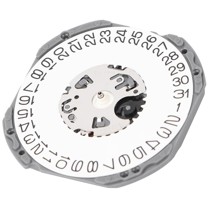 Uurwerk VJ42 Professioneel Kwarts Horloge Vervangingsonderdelen Accessoires met Stift white