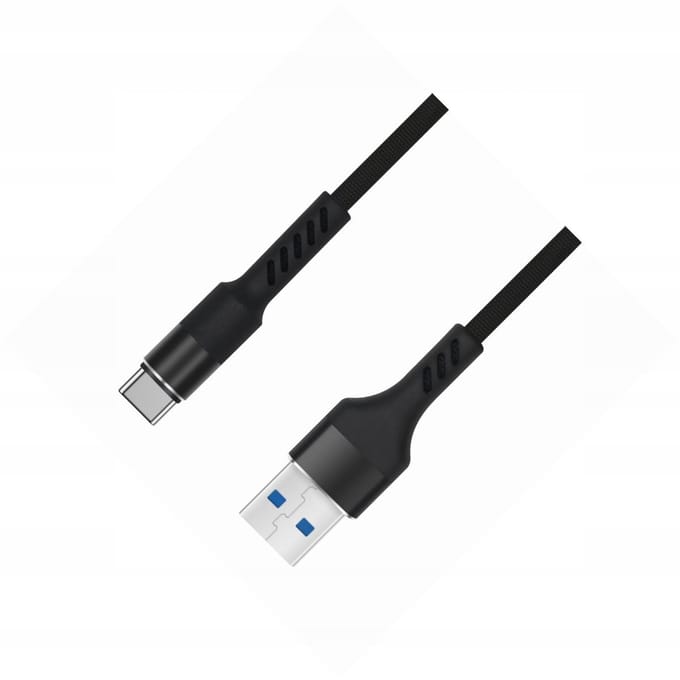 USB-C Kabel 1m Snel Laden Versterkt voor Oppo A54 5G