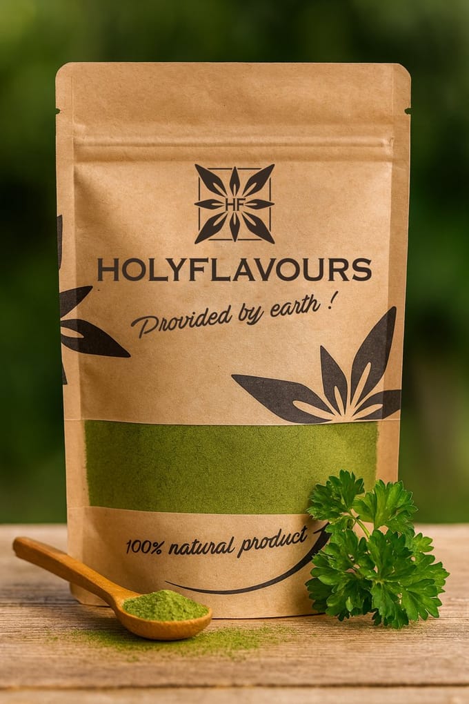 Peterselie Poeder - 100 gram - Holyflavours
