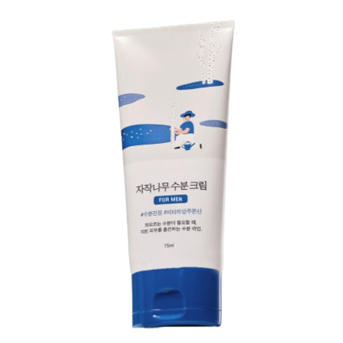 Round Lab For Men Birch Moisture Cream 75ml white