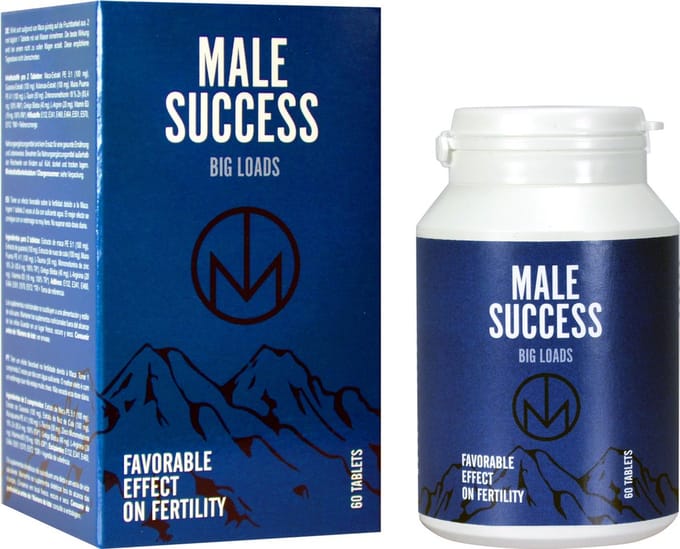 Male Success - Big Loads - Zaadproductie - 60 tabletten