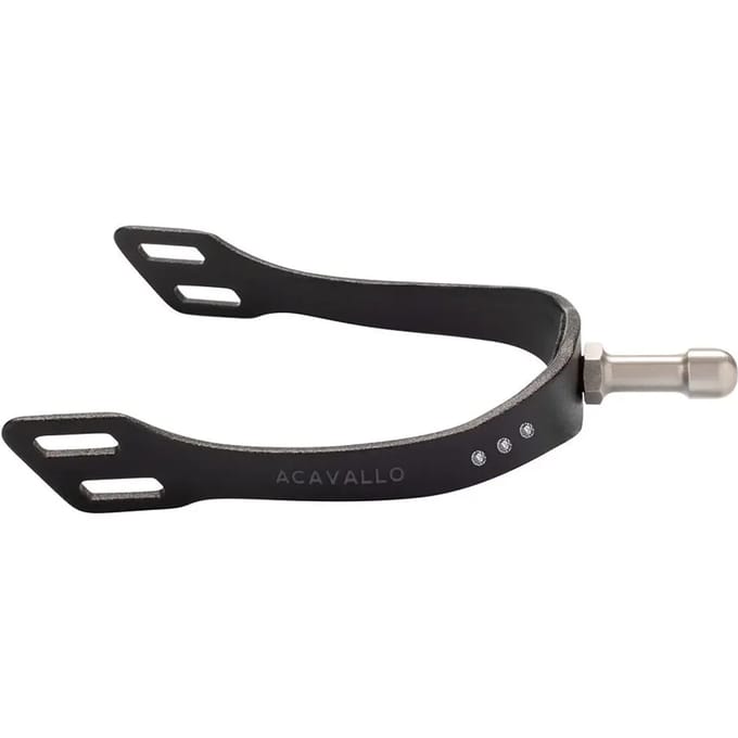 Sporen voor paard Acavallo Arena AluPlus 2.0 strass