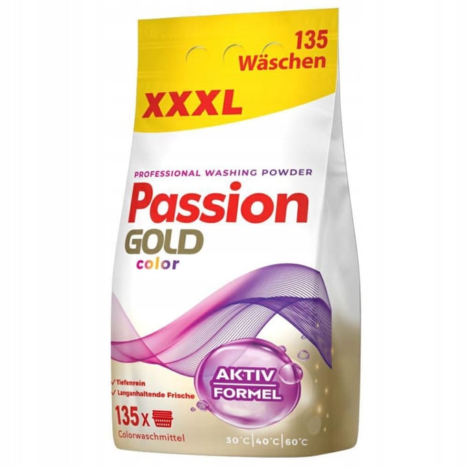 Passion Gold-Professional Waspoeder Gekleurde-8.1kg-135 wasbeurten