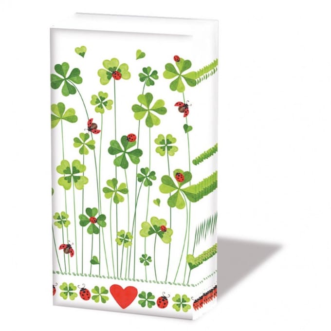 Zakdoeken Good luck - Ambiente - 21x21 cm