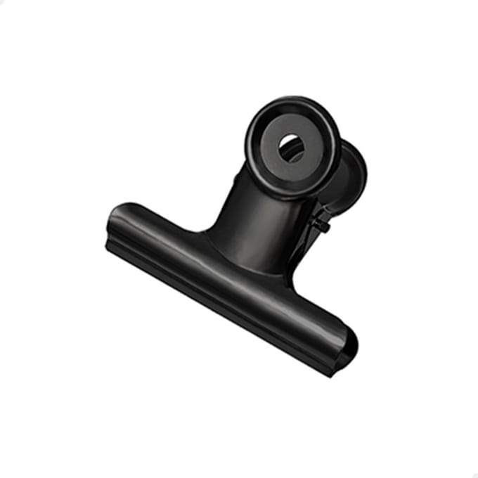 Bulldog clip 38 mm | Zwart | 20 stuks