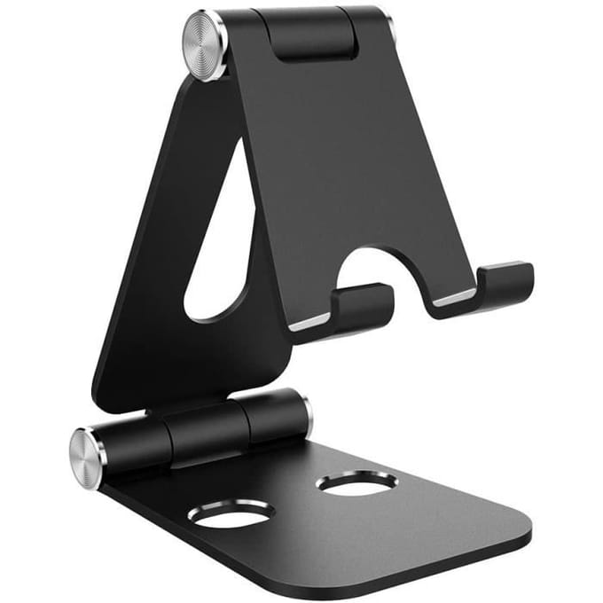 Telefoonhouder - Accessoires - Opvouwbaar - Verstelbaar - Compatibel 4-10 inch - Zwart