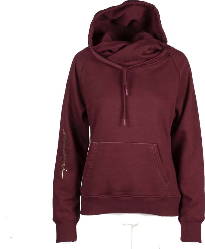 Mondoni Comfy Sweatshirt - Maat: S - Bordeaux - Polyester