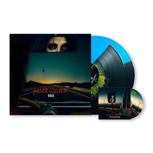 Alice Cooper - Road (Blue/Black Split With Yellow Splatter 2LP+ DVD)