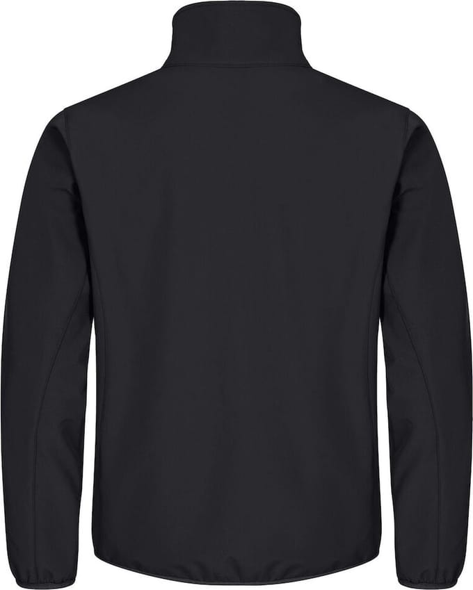 Clique Softshell jas Classic - Zwart - Maat XS