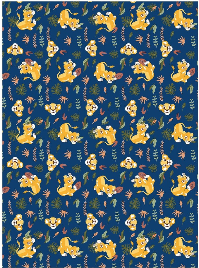 Disney The Lion King fleece plaid 110 x 150 cm - polyester