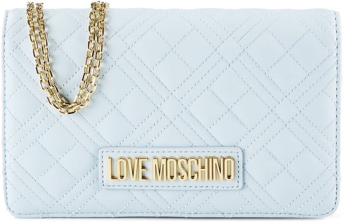 Love Moschino Quilted Crossbody tas 22 cm - Dames - sky blue