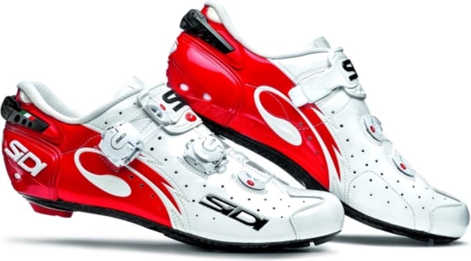 Sidi - Wire Carbon Vernice - Fietsschoenen - Rood - maat 40