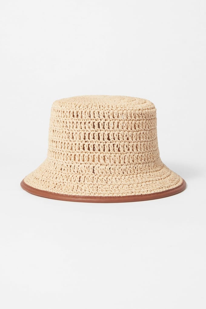 & Other Stories Pecan Straw Hat Beige Taglia: XS/S | Cappelli Outlet | Donna | Marrone