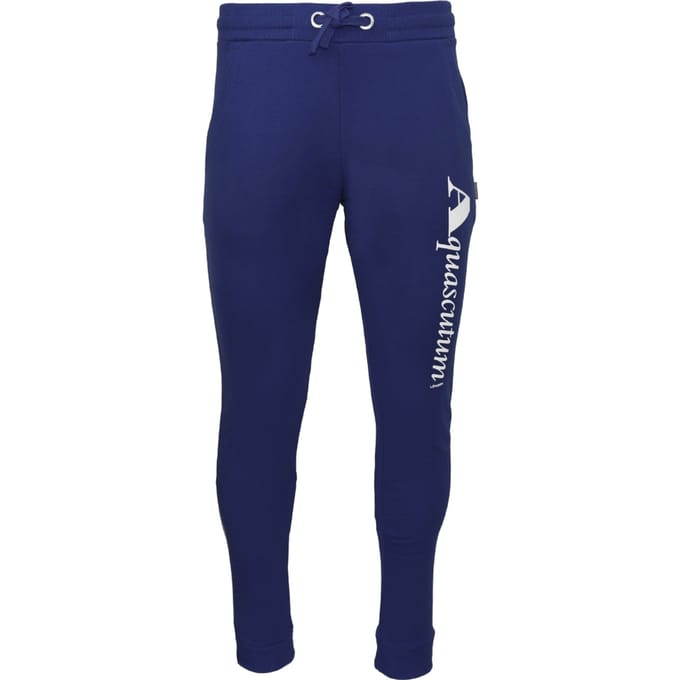 Aquascutum marineblauwe joggingbroek met logo