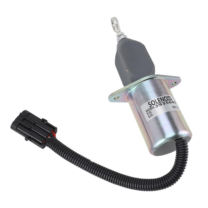 Vlam Uit Solenoïde Klep Vervanging Metaal Hoge Nauwkeurigheid Gevoelige Motor Stop Solenoïde Klep 12V