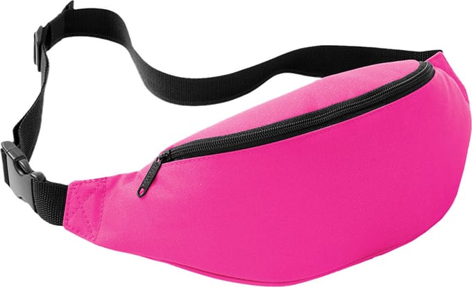 Bagbase Verstelbare gordeltas (2,5 liter) (Fuchsia)