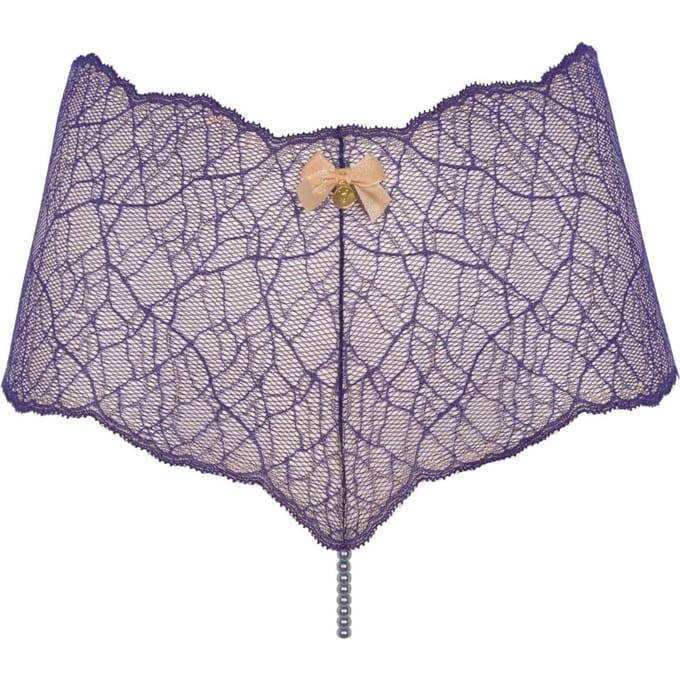 Bracli | Panty Parel String Hemelsblauw | Luxe Lingerie Maat S