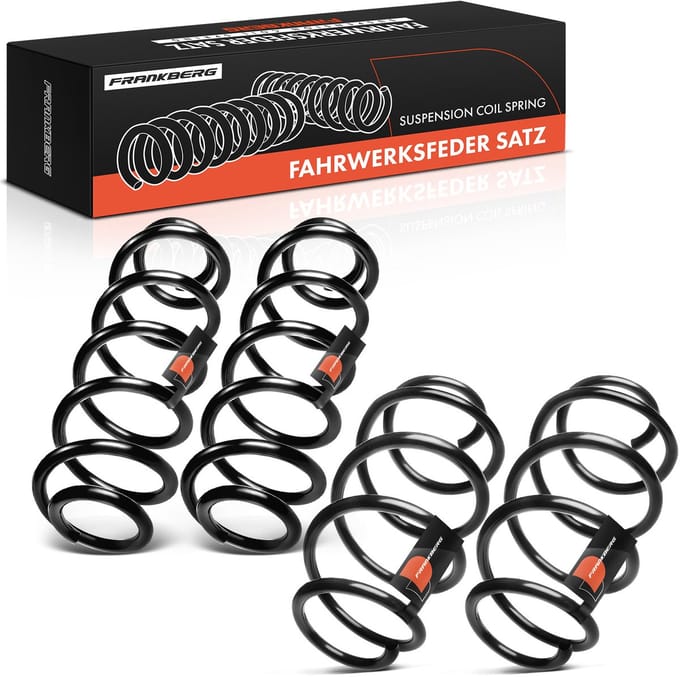Frankberg 4x Veer Vooras Achteras voor VW Golf VI 5K1