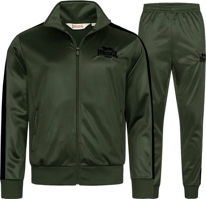 Lonsdale Trainingspak PEMBER Olive - Maat: M